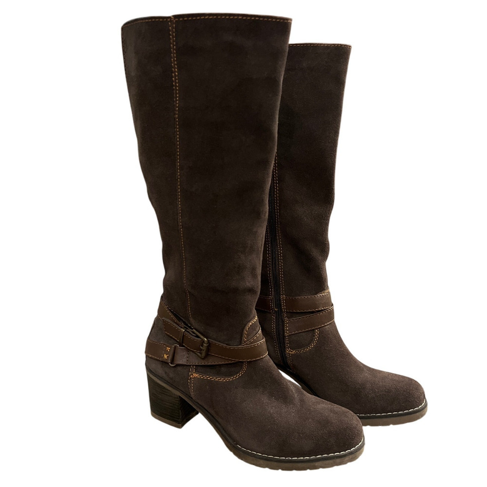 Bjorndal Brown Heeled Boots
